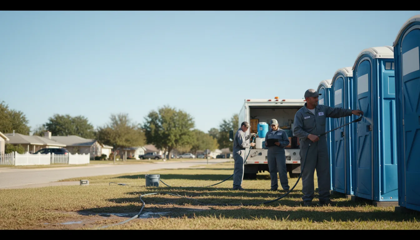 Long-Term Portable Toilet Rental in Sugar Grove, OH near me